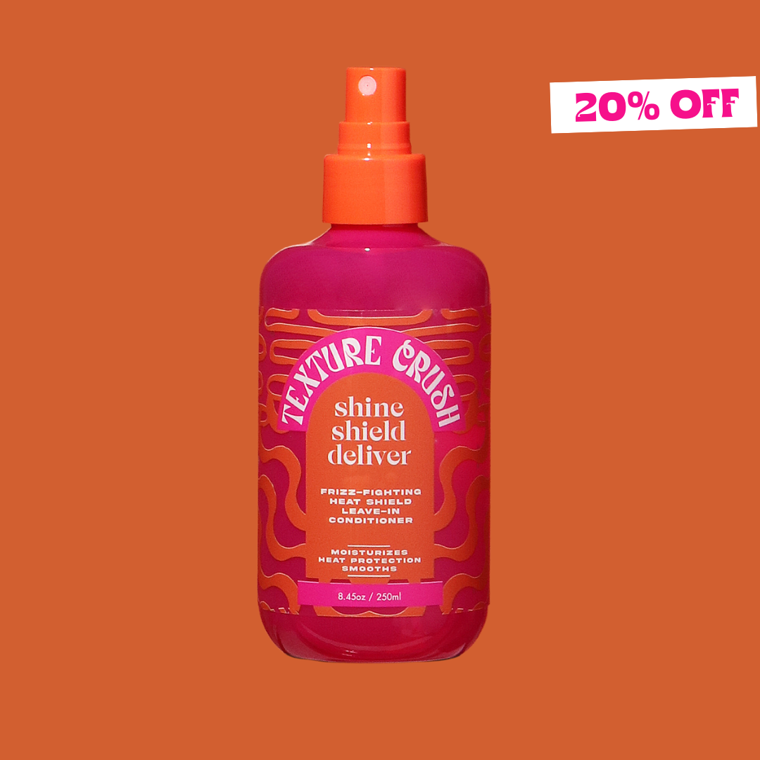 Shine, Shield, Deliver Frizz-Fighting Leave In Conditioner