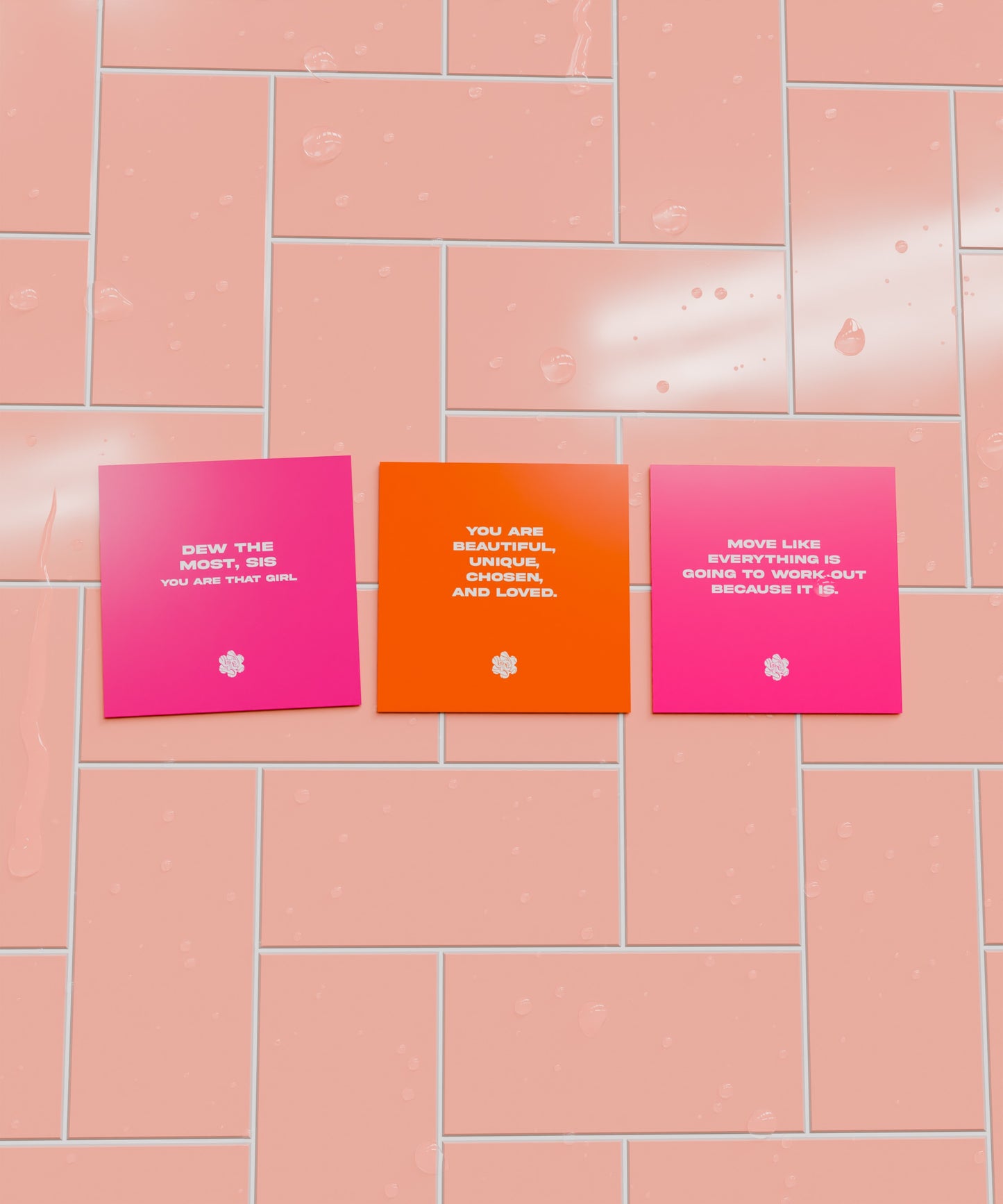 RADIANT REFLECTIONS SHOWER AFFIRMATIONS