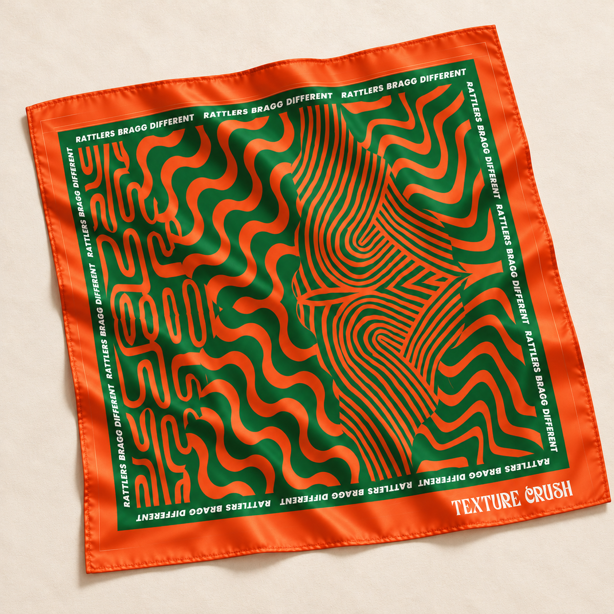 HBCU Crown Luxe Satin Scarf