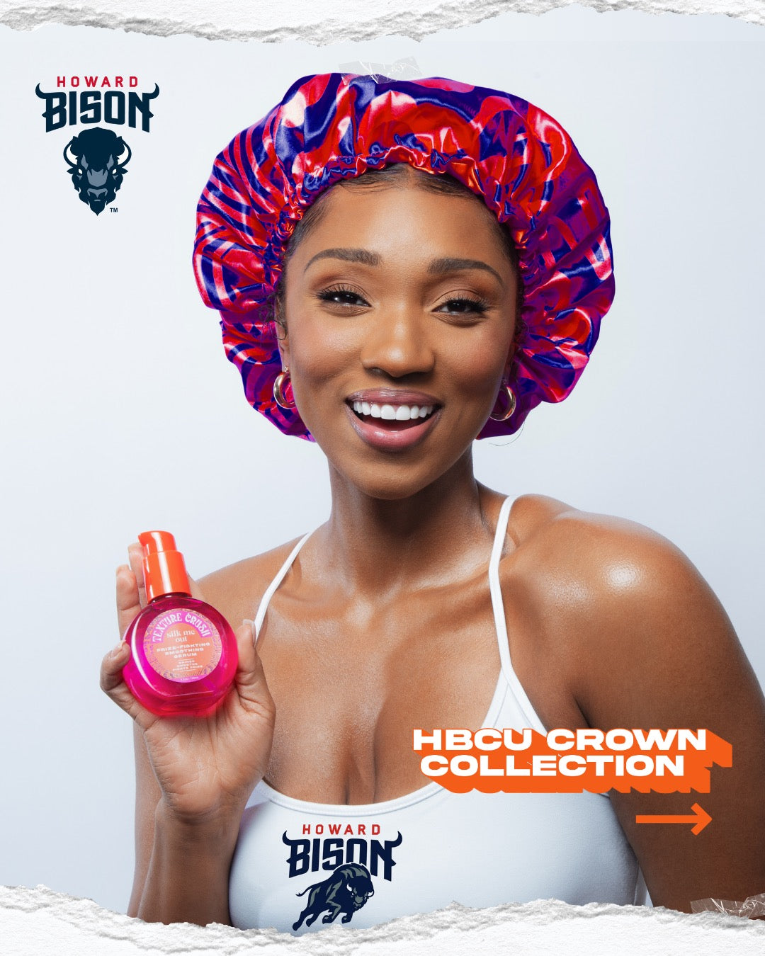 Texture Crush Premium Satin 2-in-1 Bonnet