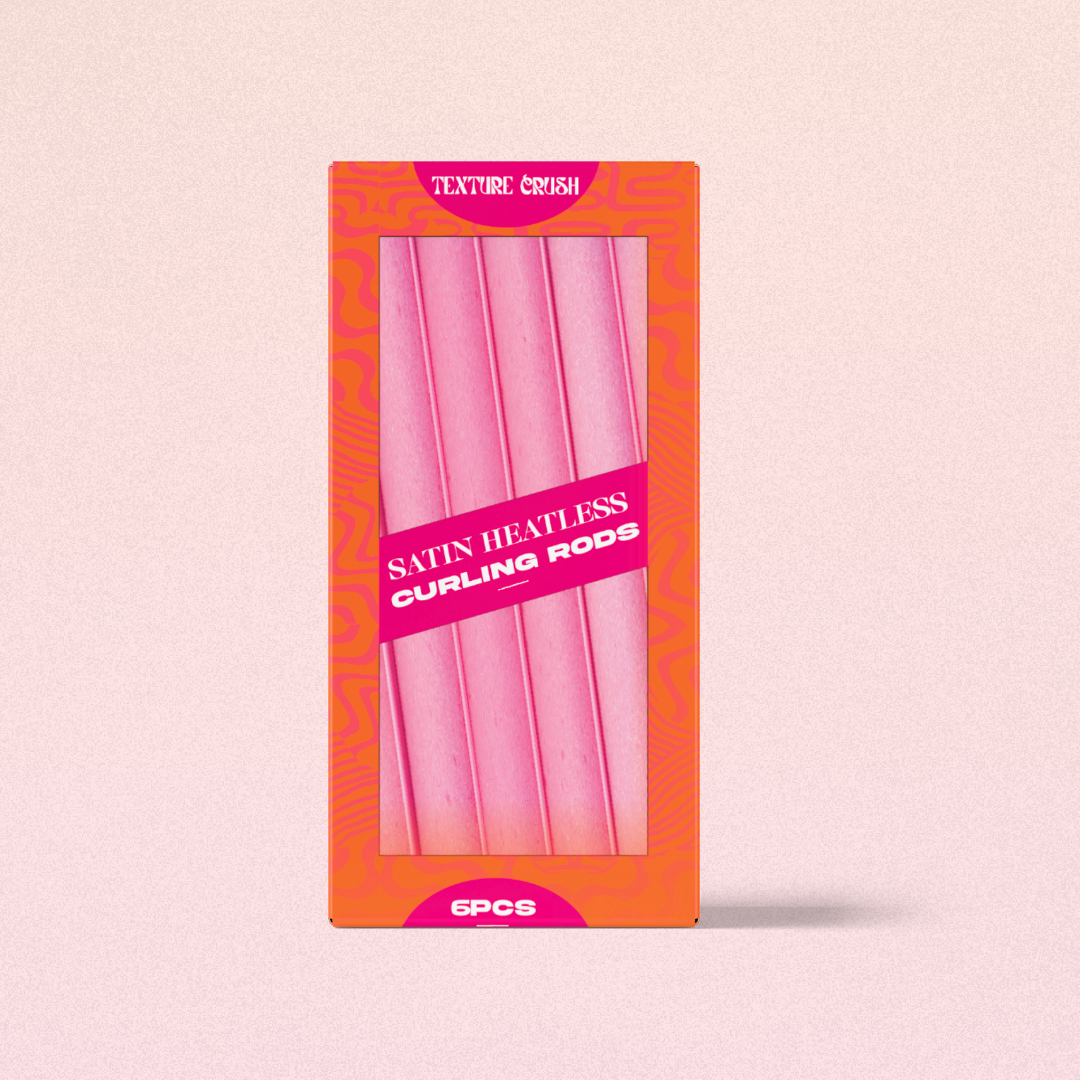 Texture Crush Heatless Satin-Rollers