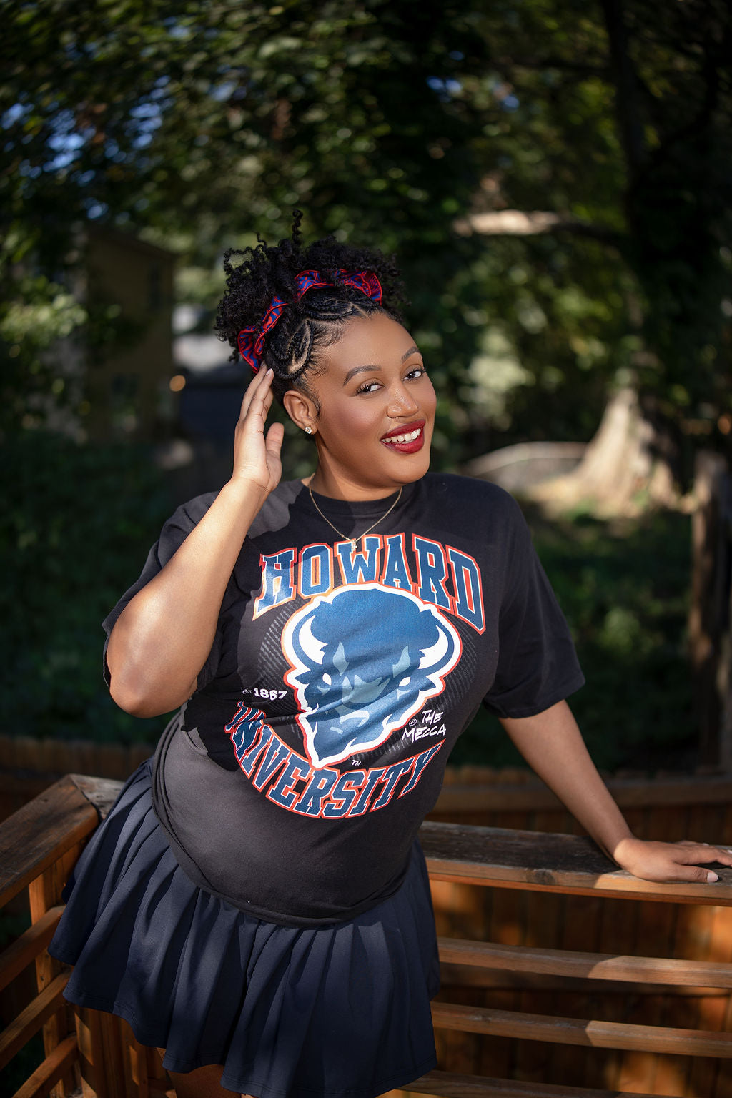 HBCU Crown Satin Oversized Srunchie