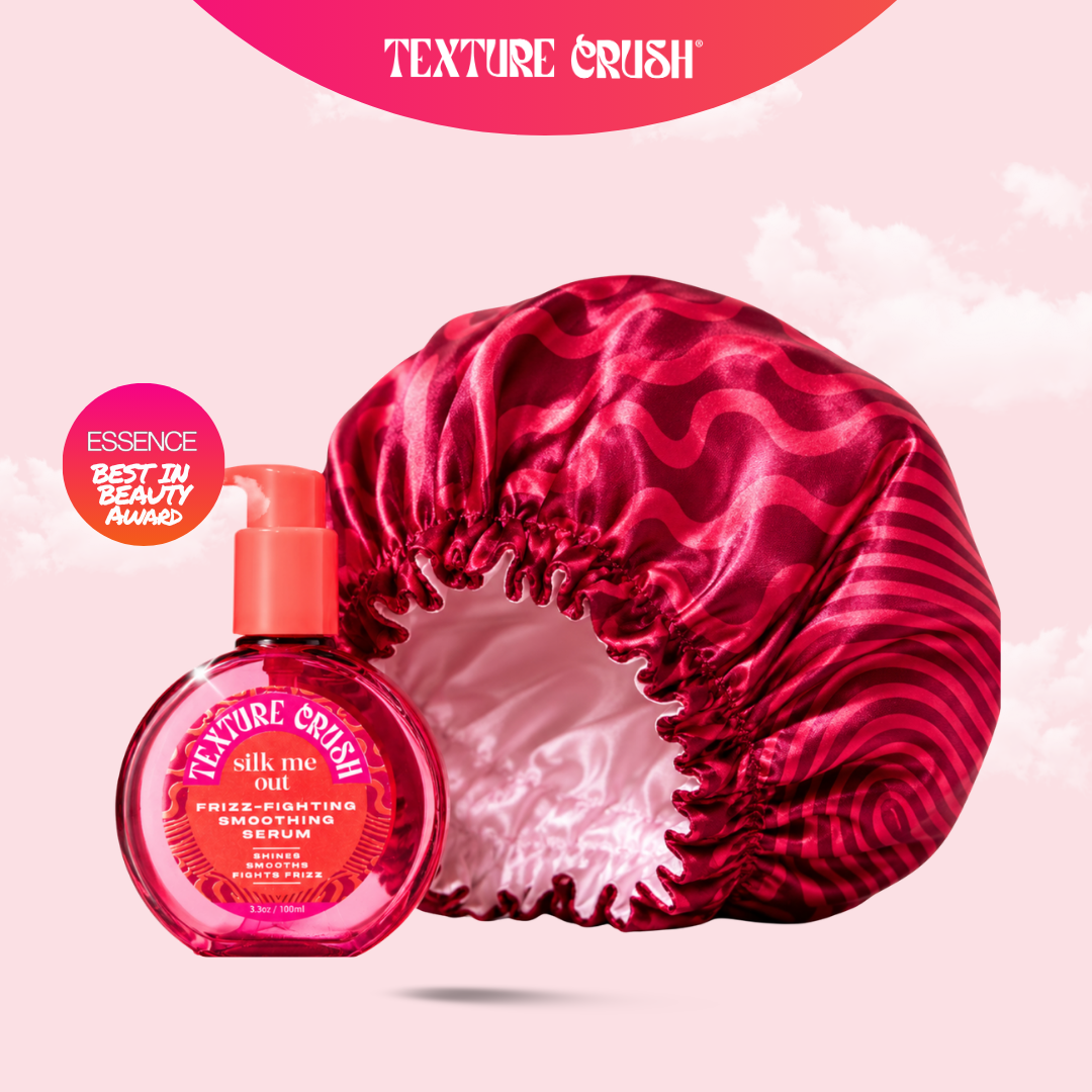 Anti Frizz Serum + Kitsch Satin Bonnet